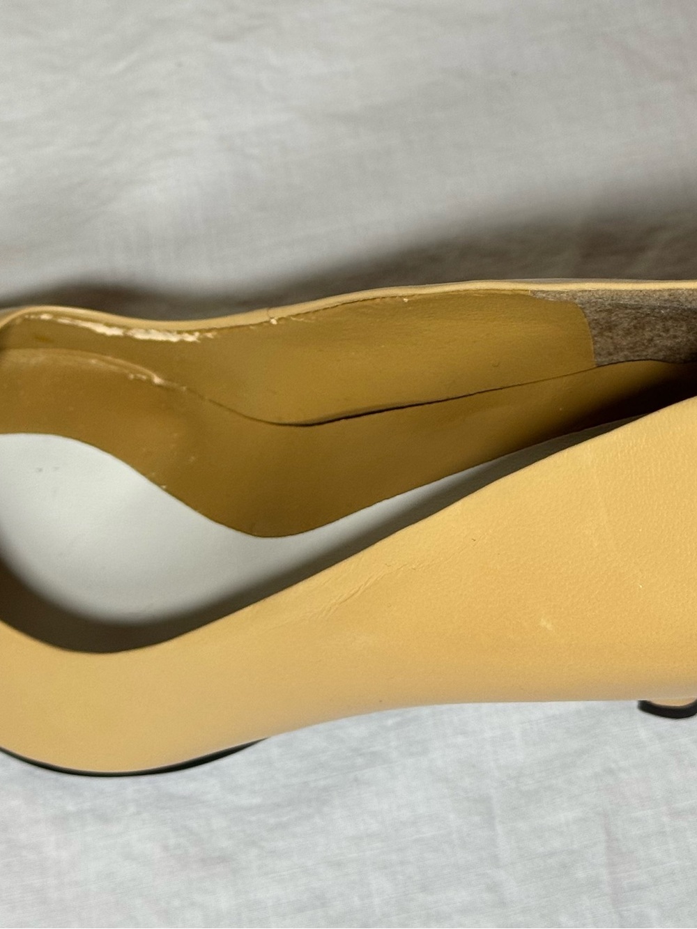 Nine West Camel/Tan Pointed Leather Pumps - Picture 5 of 9